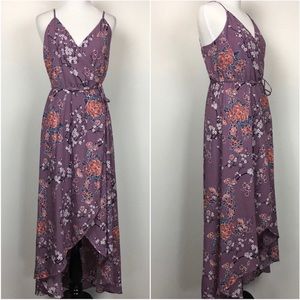Purple Soprano Wrap Dress